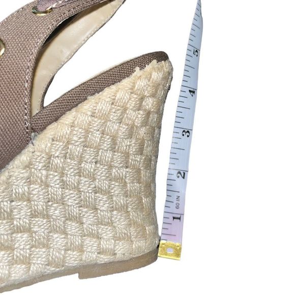 XHILIRATION brown wedges with multicolored bow - Picture 7 of 7